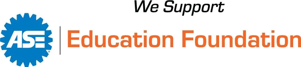 ASE我们支持教育基金会的标志